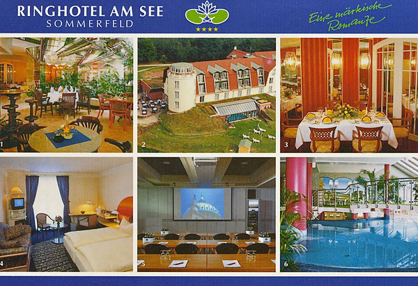 Hotel Sommerfeld Postkarte