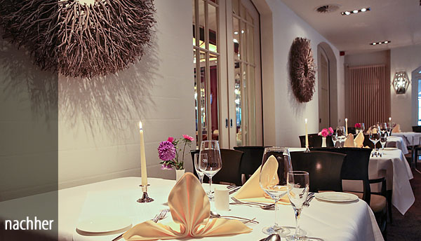 Restaurant nachher